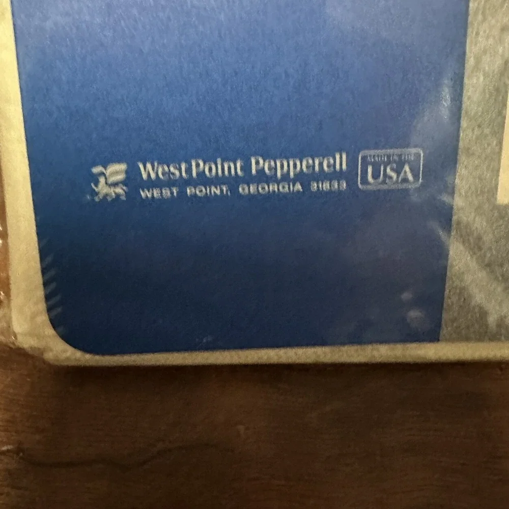 Vintage West Point Pepperell No Iron 2- Standard Pillowcases NEW NOS